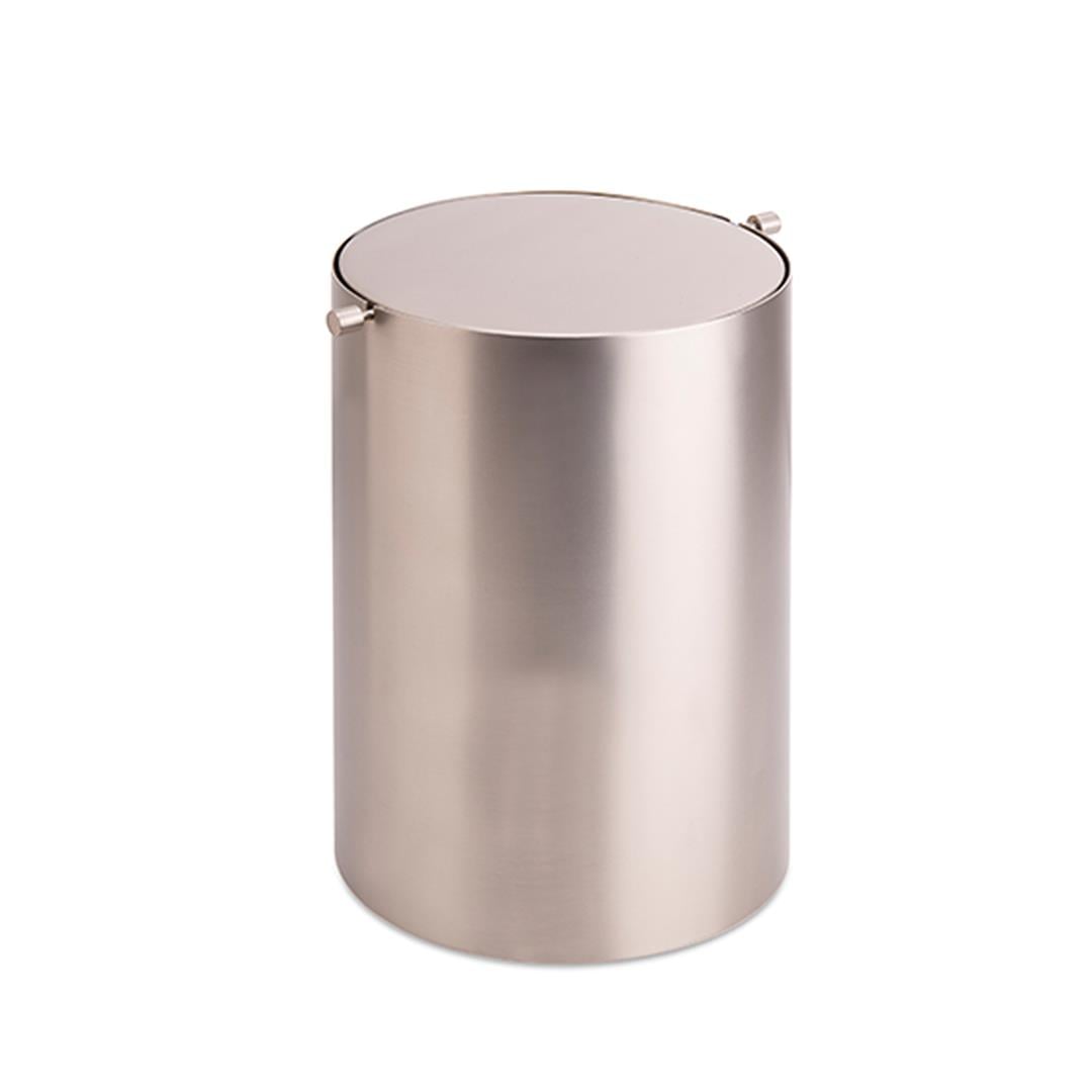 Saten Banyo Çöp Kovası 3 Lt Saten Renk 253X175X175 Mm