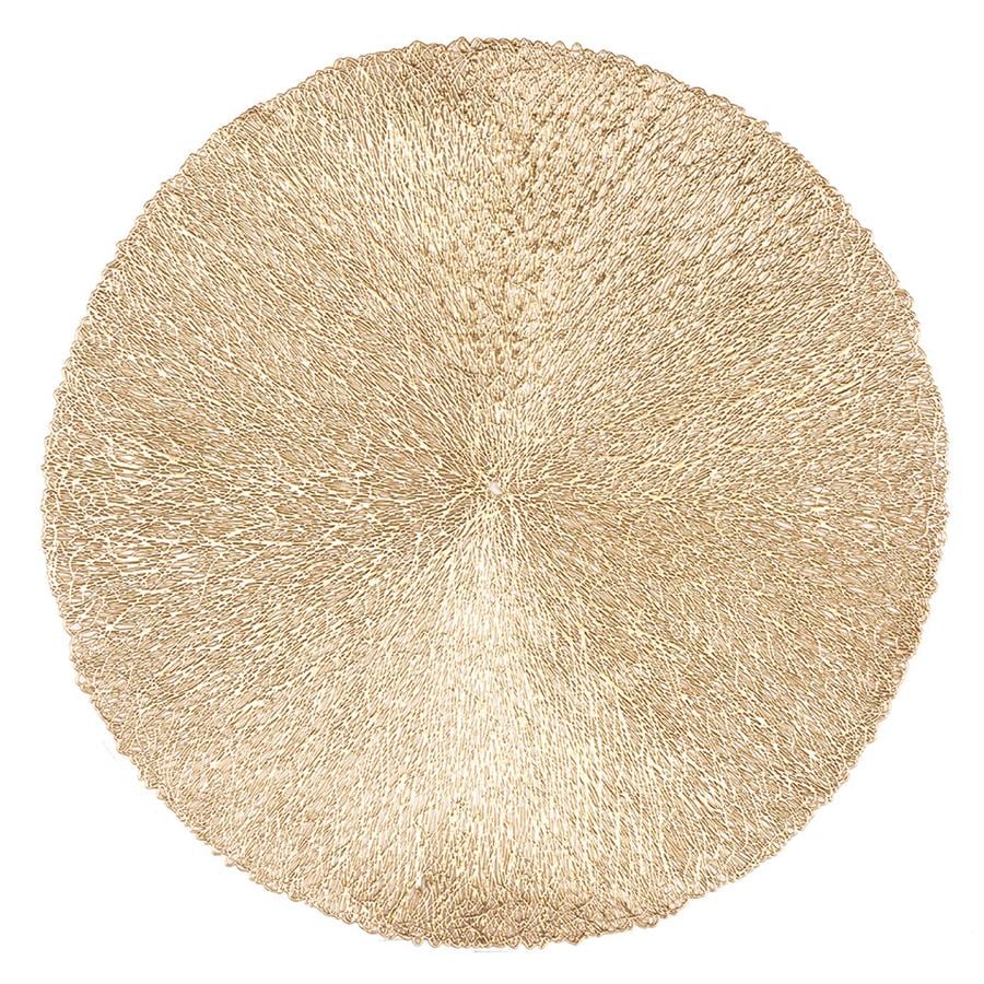 Servis Altlığı Capelınnı, Çap 38 Cm, Altın