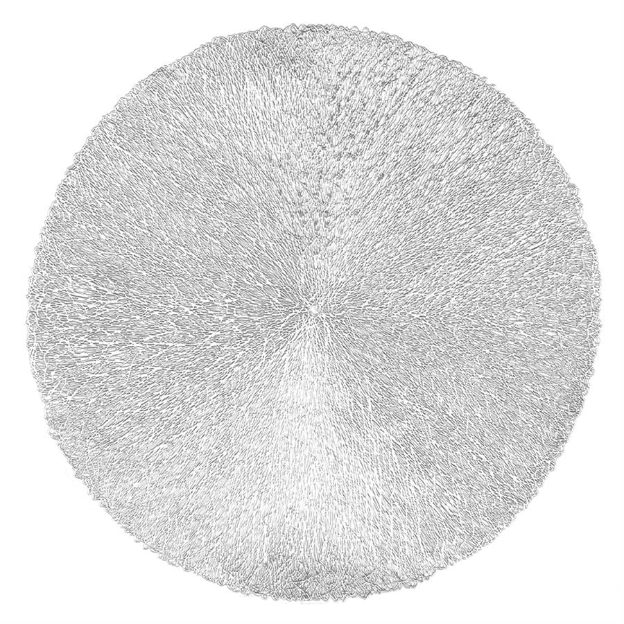 Servis Altlığı Capelınnı, Çap 38 Cm, Gümüş