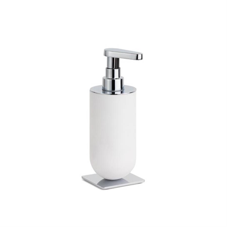 Sıvı Sabunluk Beyaz/Krom Renk 208X87X72 Mm
