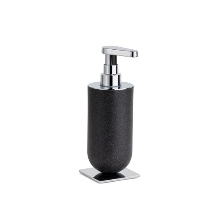 Sıvı Sabunluk Siyah/Krom Renk 208X87X72 Mm