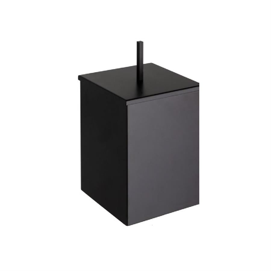 Siyah Çöp Kovası 4 Lt Siyah Renk 334X178X178 Mm