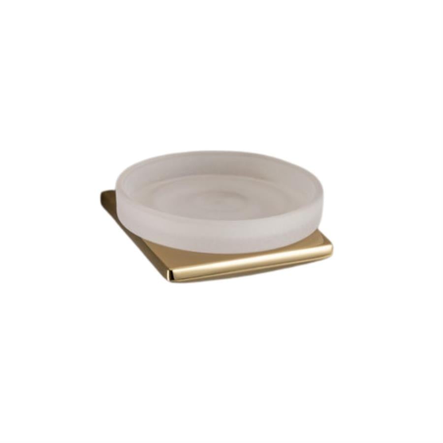 Slımo Sabunluk Cam/Gold Renk 50X117X145 Mm