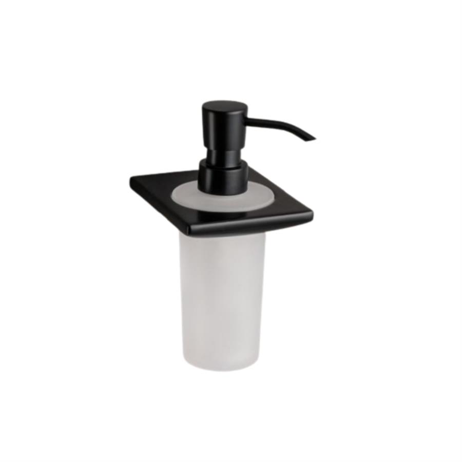 Slımo Sıvı Sabunluk Cam/Siyah Renk 172X102X148 Mm