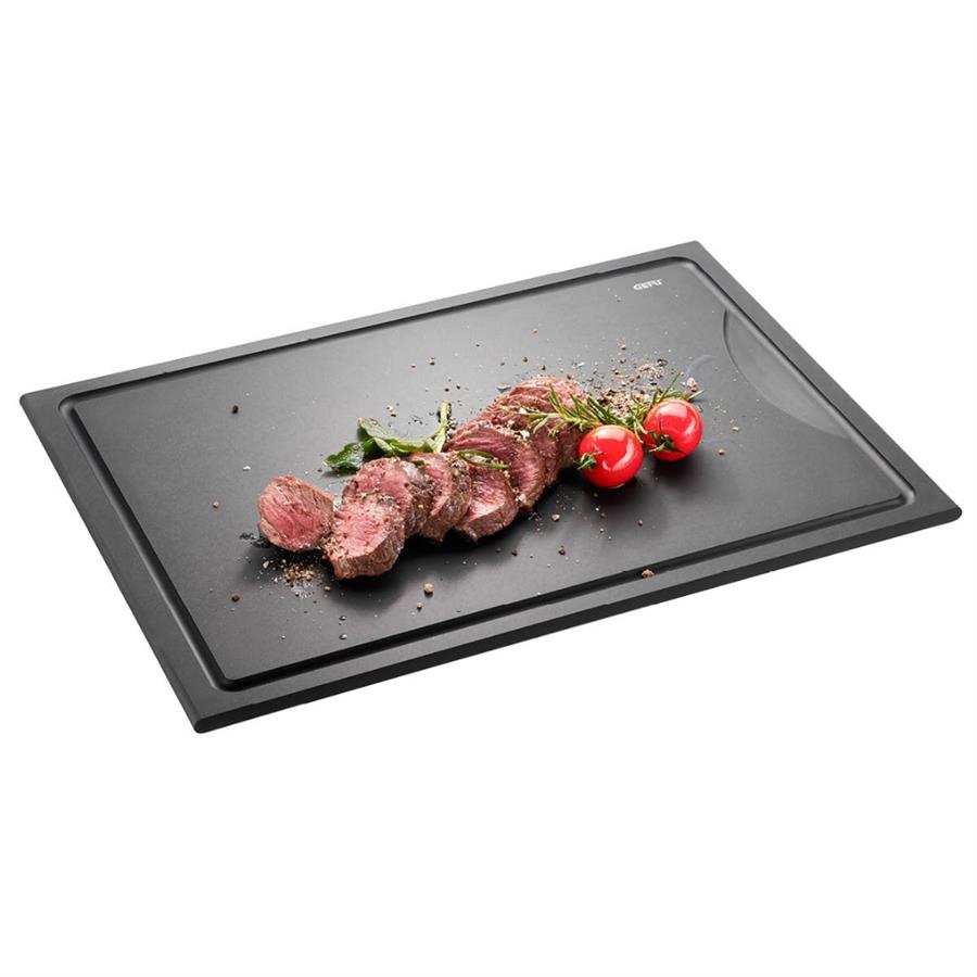 Slıze Büyük Kesme Tahtası, Siyah Renk 44x30x0,9 cm