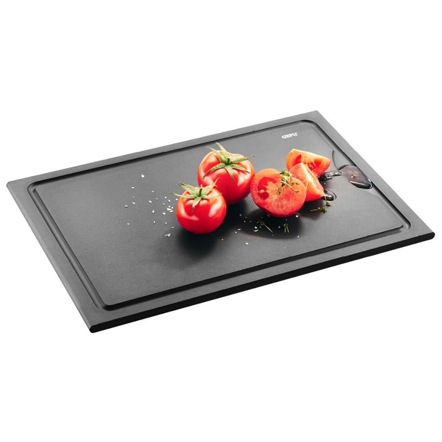 Slıze Orta Boy Kesme Tahtası, Siyah Renk 37x25x0,9 cm