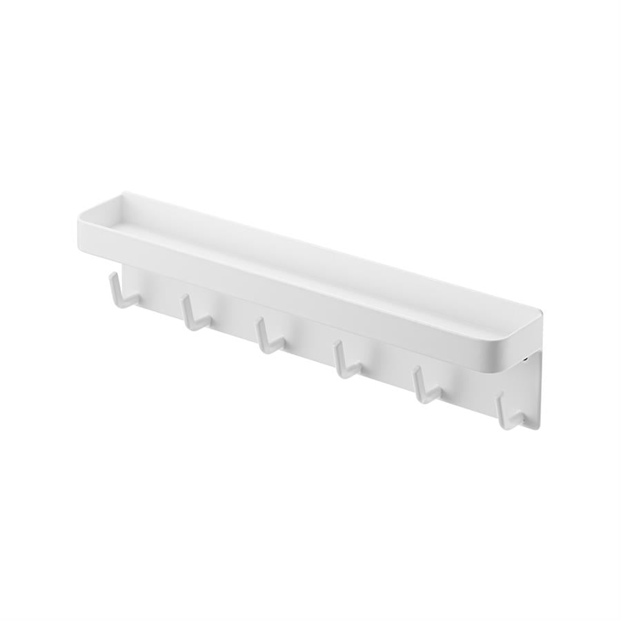 Smart Mıknatıslı Beyaz Anahtar Askısı Ve Raf