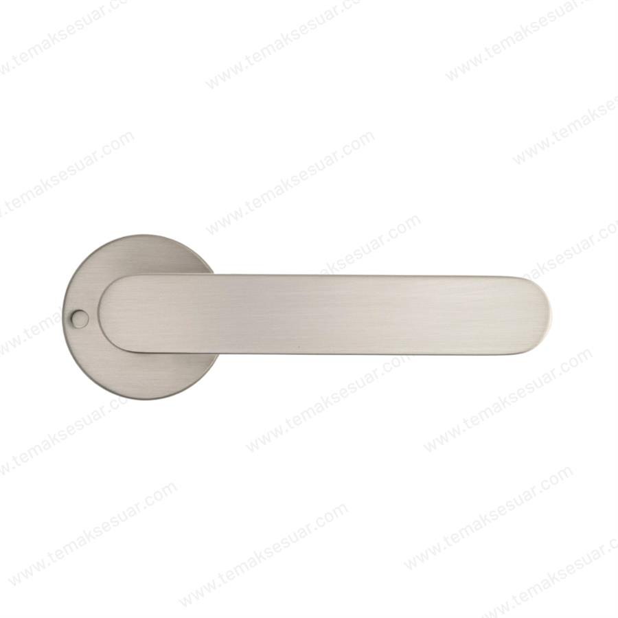 Solo Otel Tipi Kendinden Kilitli Kapı Kolu Saten Renk