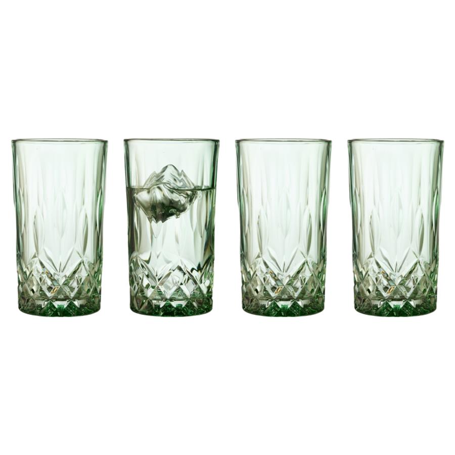 Sorrento Highball Bardağı 4 Adet 38 Cl Yeşil