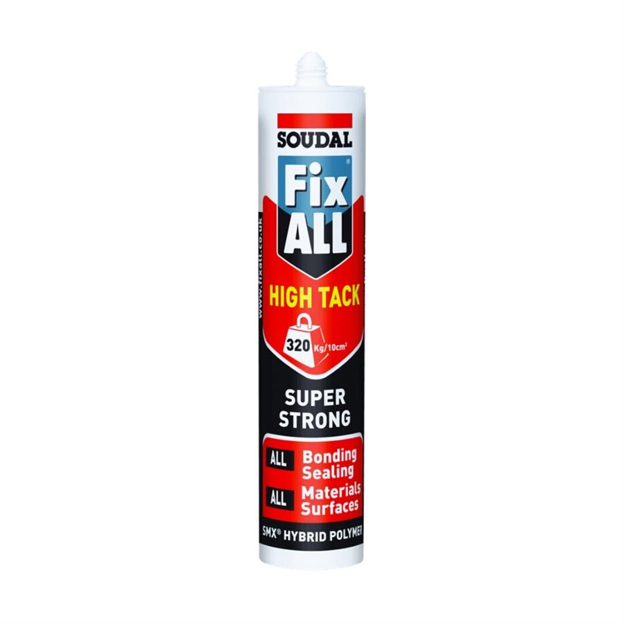 Soudal Fıx All Hıgh Tack Smx Polimer Yapıştırıcı 290Ml Siyah