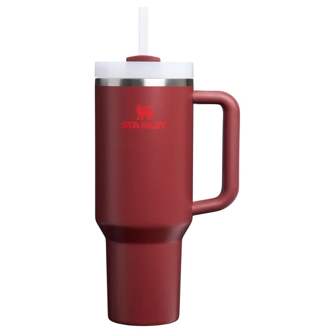 Stanley Quencher H2.O FlowState™ Tumbler Pipetli Termos | 1.18L - Cranberry