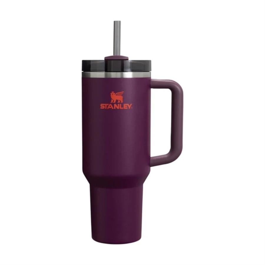 Stanley Quencher Pipetli Termos Bardak 1.18 Lt Tumb Plum