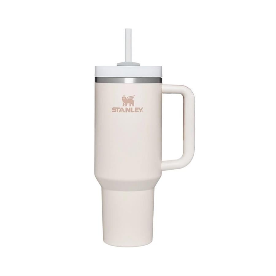 Stanley Quencher Pipetli Termos Bardak 1.18 Lt - Toz Pembe