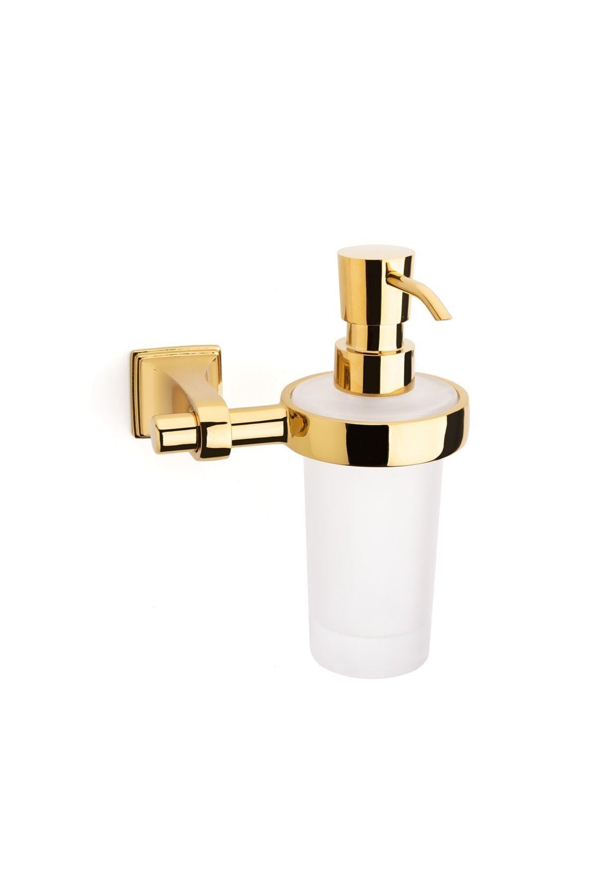 Steplıne Duvara Monte Sıvı Sabunluk Gold Renk 175X127X131 mm