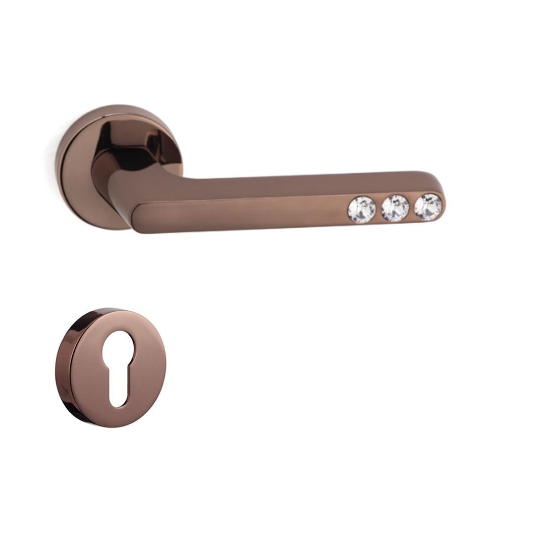 SUETTO ROZETLİ KAPI KOLU ROSE RENK