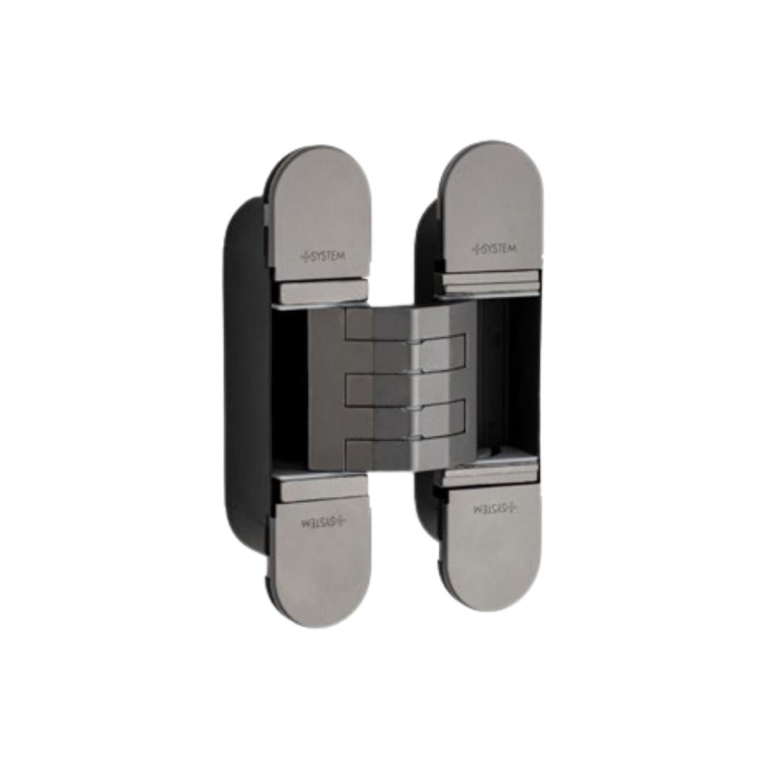 System Gizli Menteşe 130X30 mm Füme Saten Renk