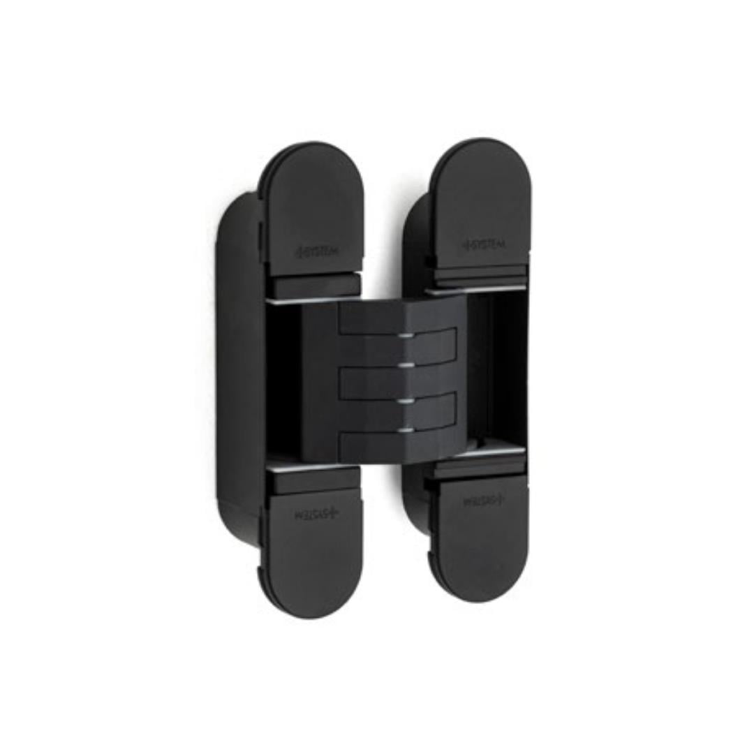 System Gizli Menteşe 130X30 mm Siyah Renk
