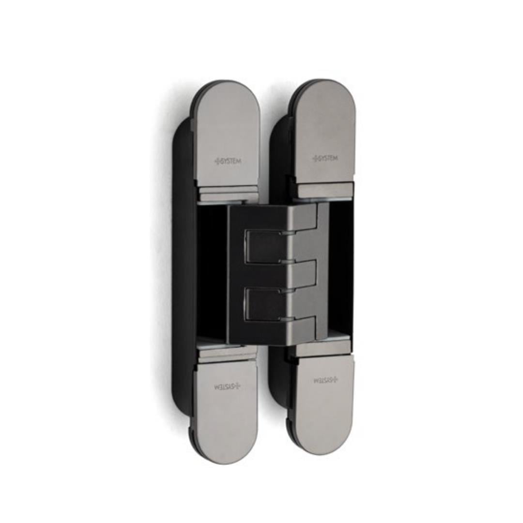 System Gizli Menteşe 180X32 mm Füme Saten Renk