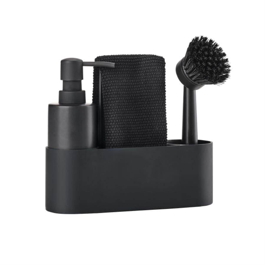 Tekli Bulaşık Seti 4 Parça Siyah