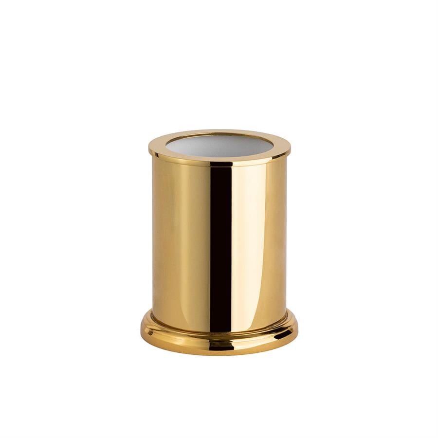 Tezgah Üstü Diş Fırçalığı Gold Renk 101X83X83 Mm