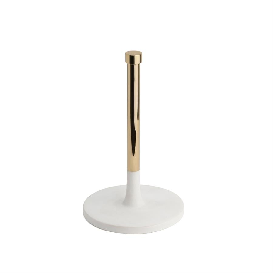 Tezgah Üstü Hareketli Havluluk Beyaz/Gold Renk 270x165x165 mm