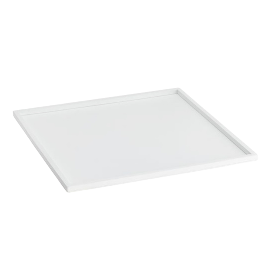 Tezgah Üstü Kare Tepsi Beyaz 30 cm