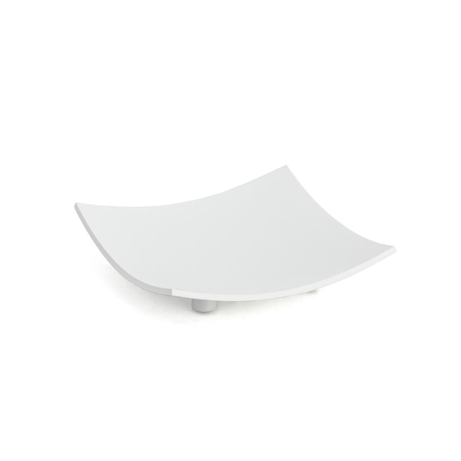 Tezgah Üstü Katı Sabunluk Beyaz Renk 27X115X115 Mm