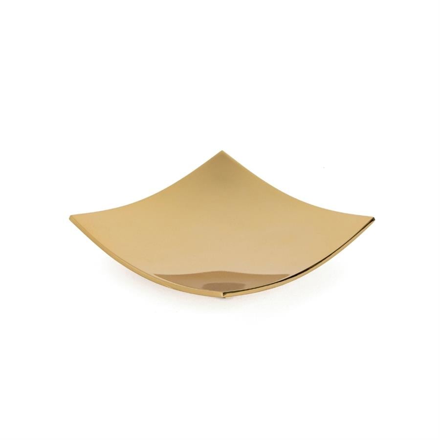 Tezgah Üstü Katı Sabunluk Gold Renk 27X115X115 Mm