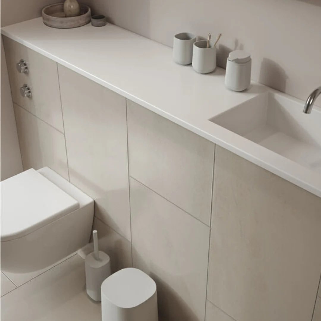 Time Banyo Seti 6 Parça Soft Gri Renk