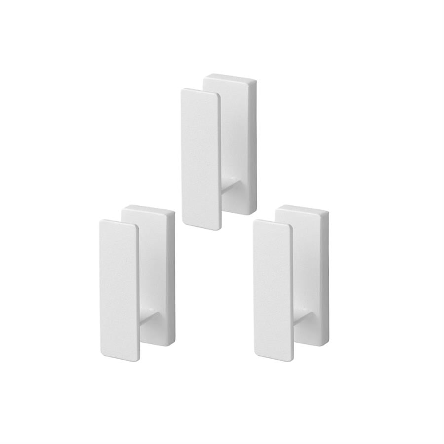 Tower Duvar Kancaları (3'Lü Set) Beyaz Renk