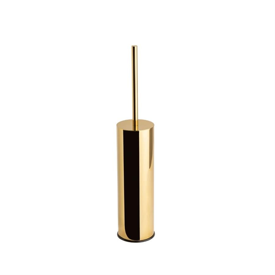 Tuvalet Fırçalığı Gold Renk 424X84X84 Mm