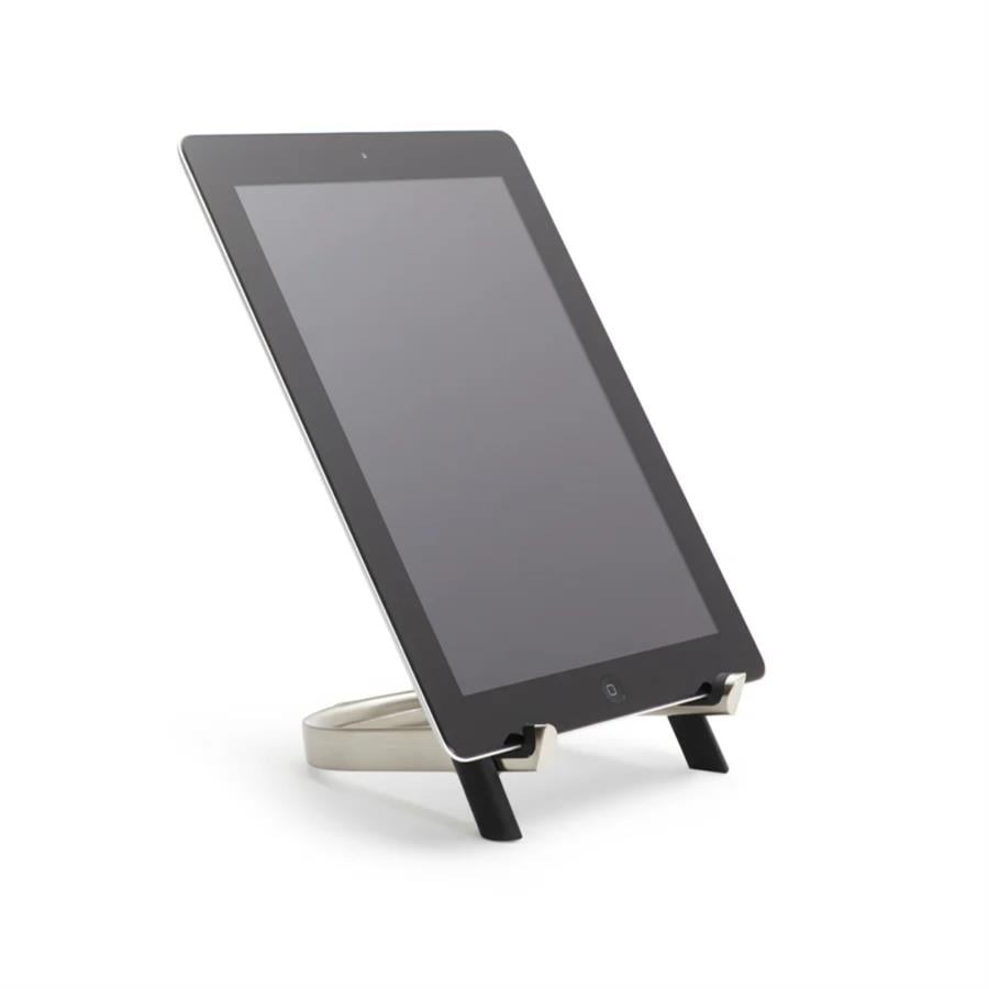 Udock Tablet Tutucu Siyah/Nikel