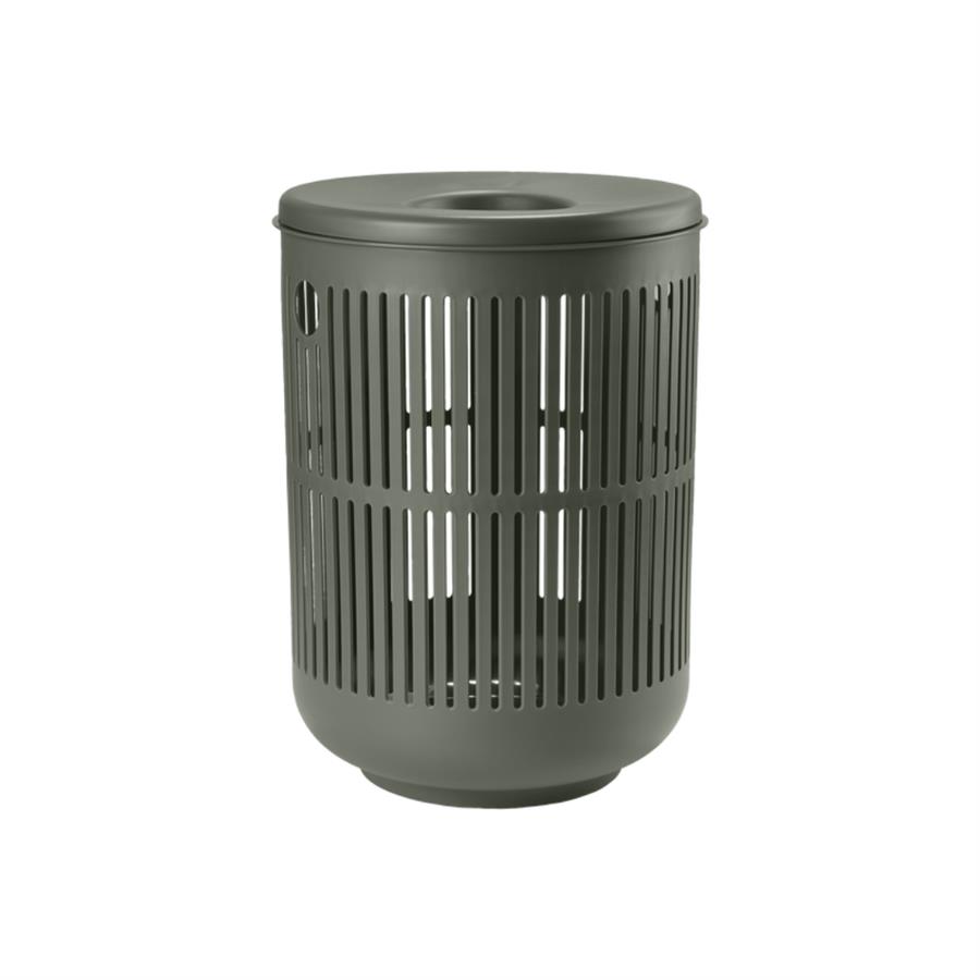 Ume Çamaşır Sepeti 60 L Zeytin Yeşili