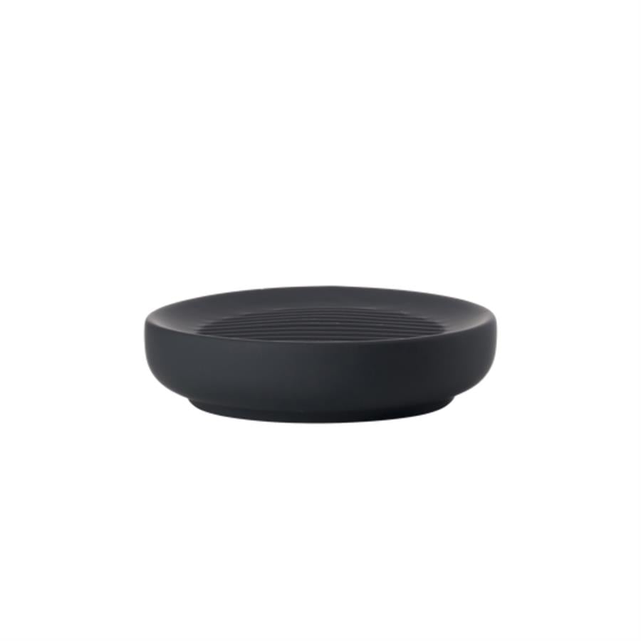 Ume Katı Sabunluk Siyah Çap:12 cm