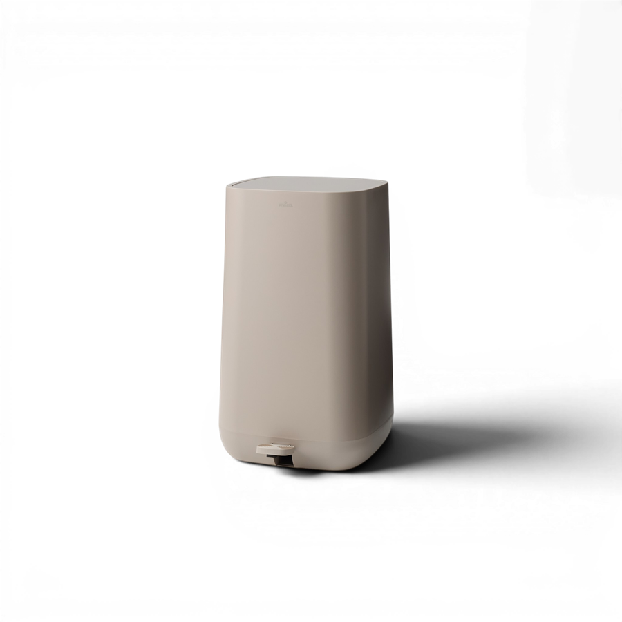Vera Çelik Çöp Kovası - Taupe 30 L