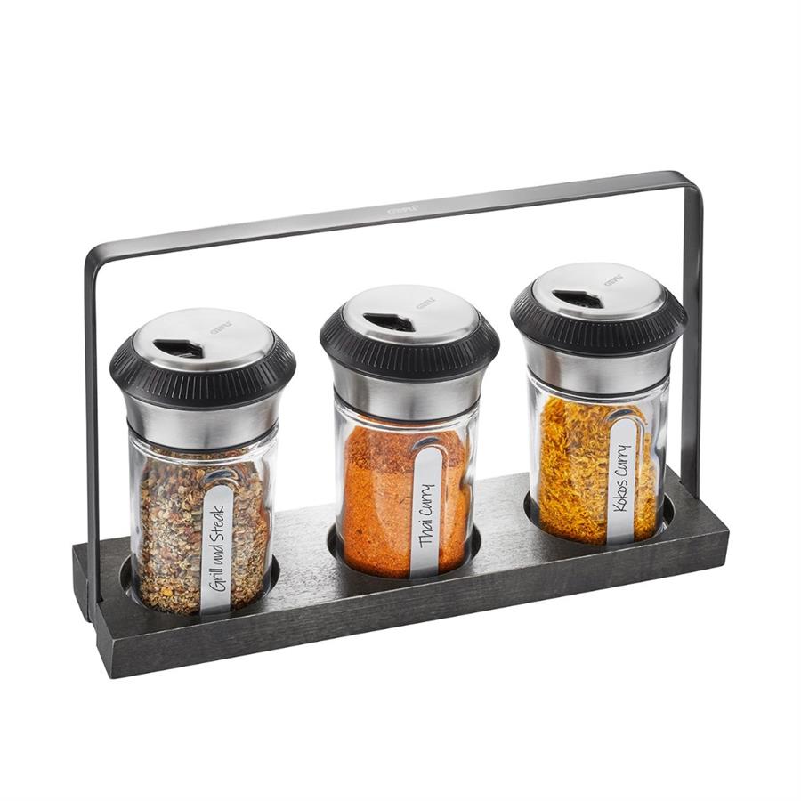 X-Plosıon 3'Lü Baharat Ve Bitki Çalkalayıcı Seti 23,9x6,7x14,7 cm