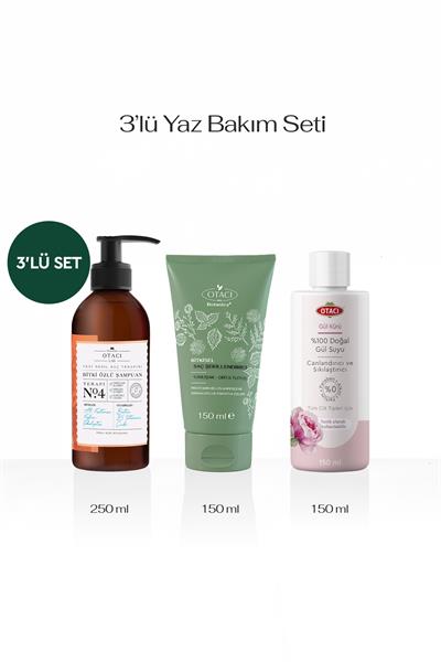 3lü yaz bakım seti