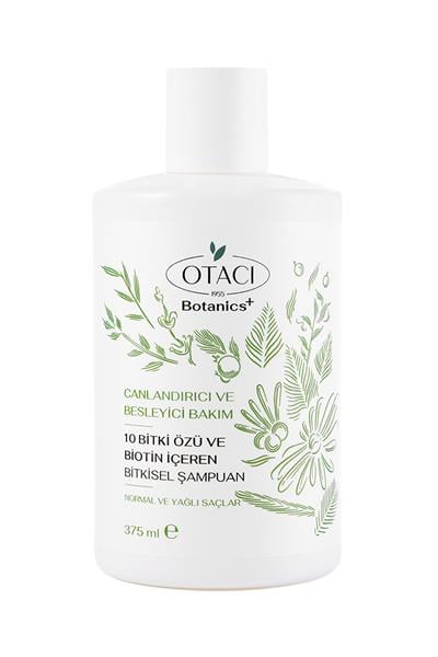 Botanics + Canlandırıcı & Besleyici Bakım - 10 Bitki Özü ve Biotin İçeren Bitkisel Şampuan