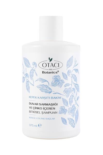 Botanics + Kepek Karşıtı Bakım - Duvar Sarmaşığı ve Çinko İçeren Bitkisel Şampuan