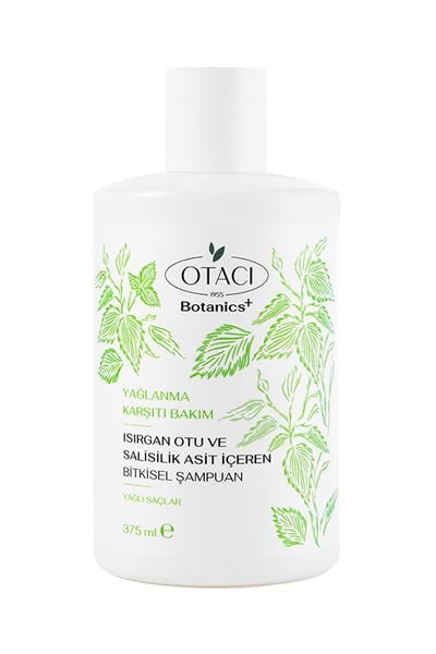 Botanics + Yağlanma Karşıtı Bakım - Isırgan Otu ve Salisilik Asit İçeren Bitkisel Şampuan