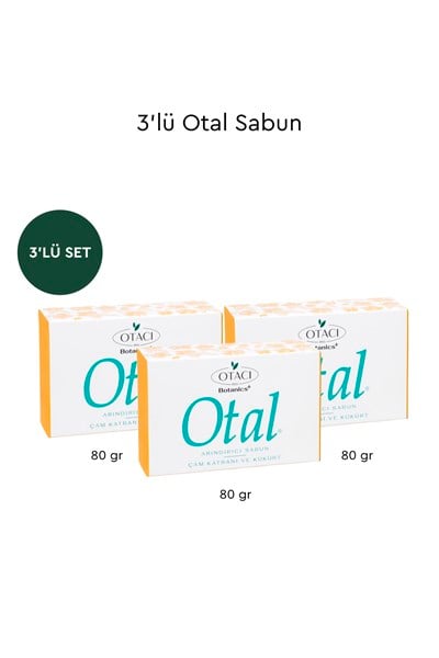 Botanics+Otal Arındırıcı Sabun 3'lü Set