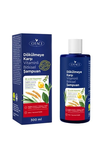 Dökülmeye Karşı Vitaminli Bitkisel Şampuan
