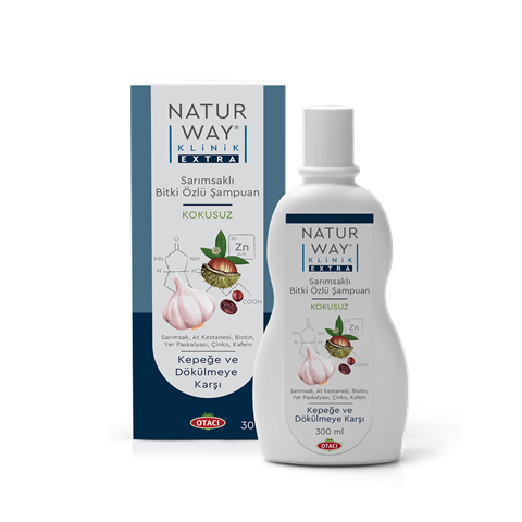 Naturway Klinik Ekstra Kepek ve Dökülme Karşıtı Sarımsaklı Şampuan