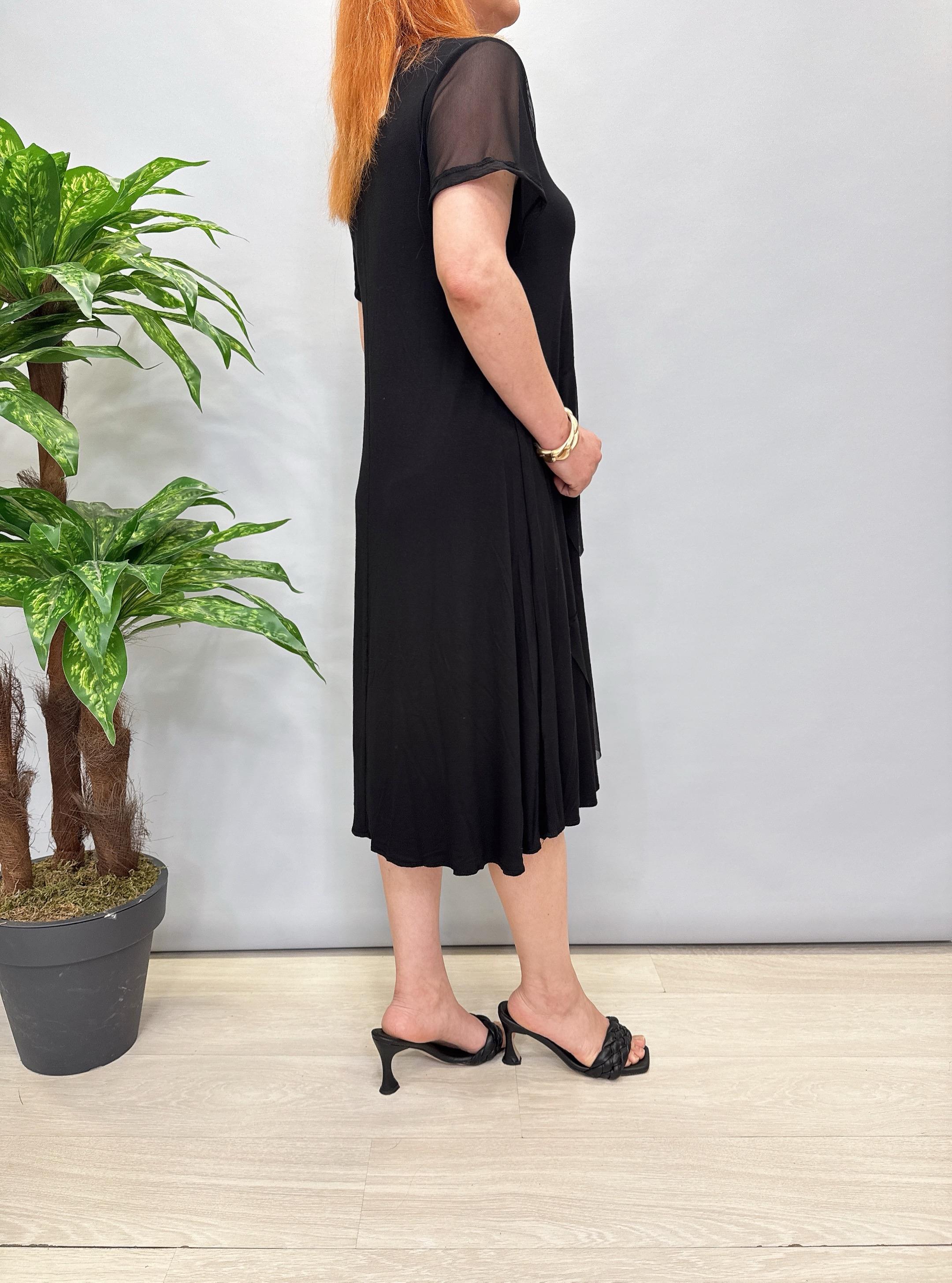 1260 Tasarım Elbise Siyah 