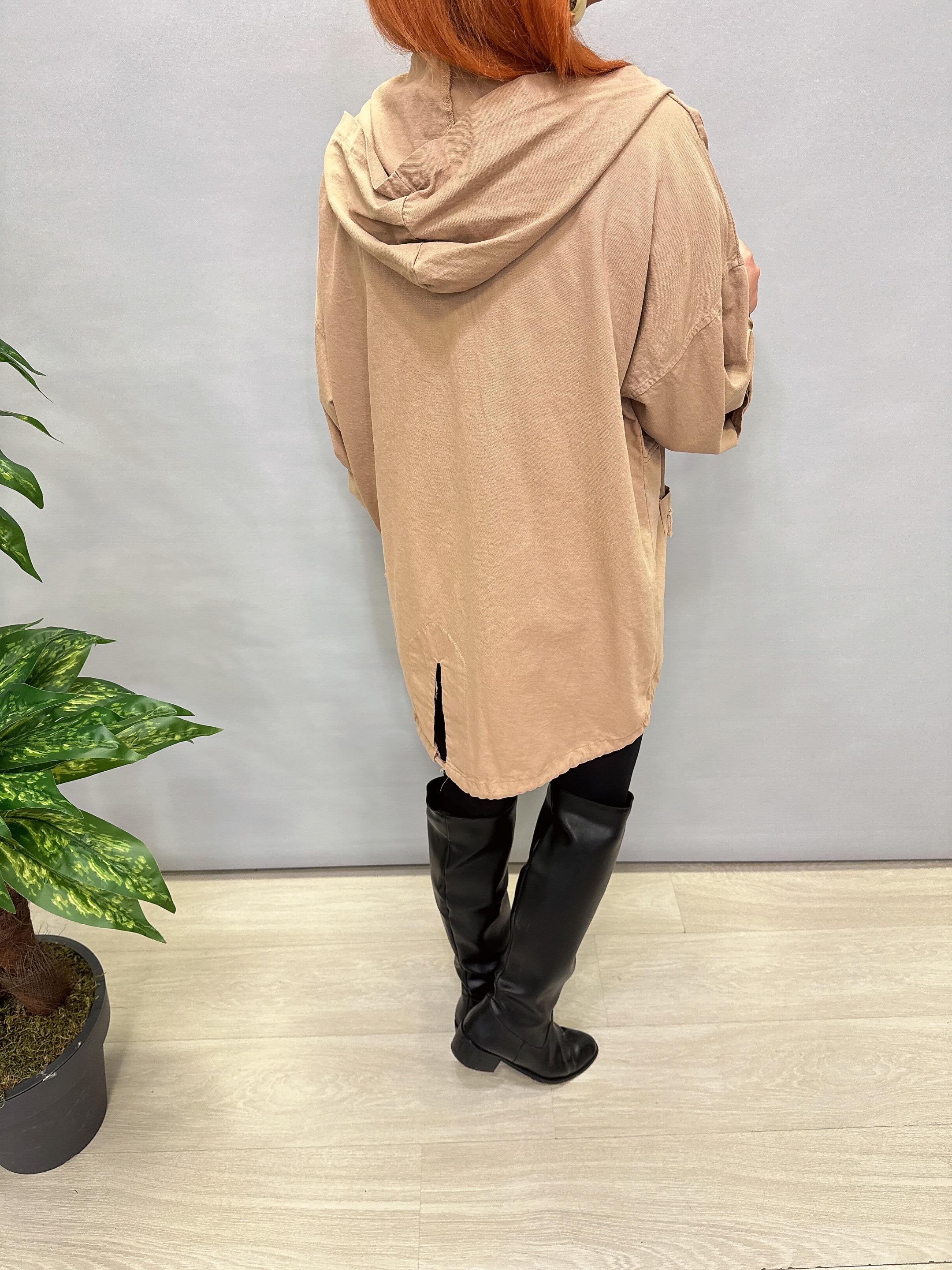 20255 PAYET DETAYLI GABARDİN CEKET TAŞ (TAKIM DEĞİLDİR)