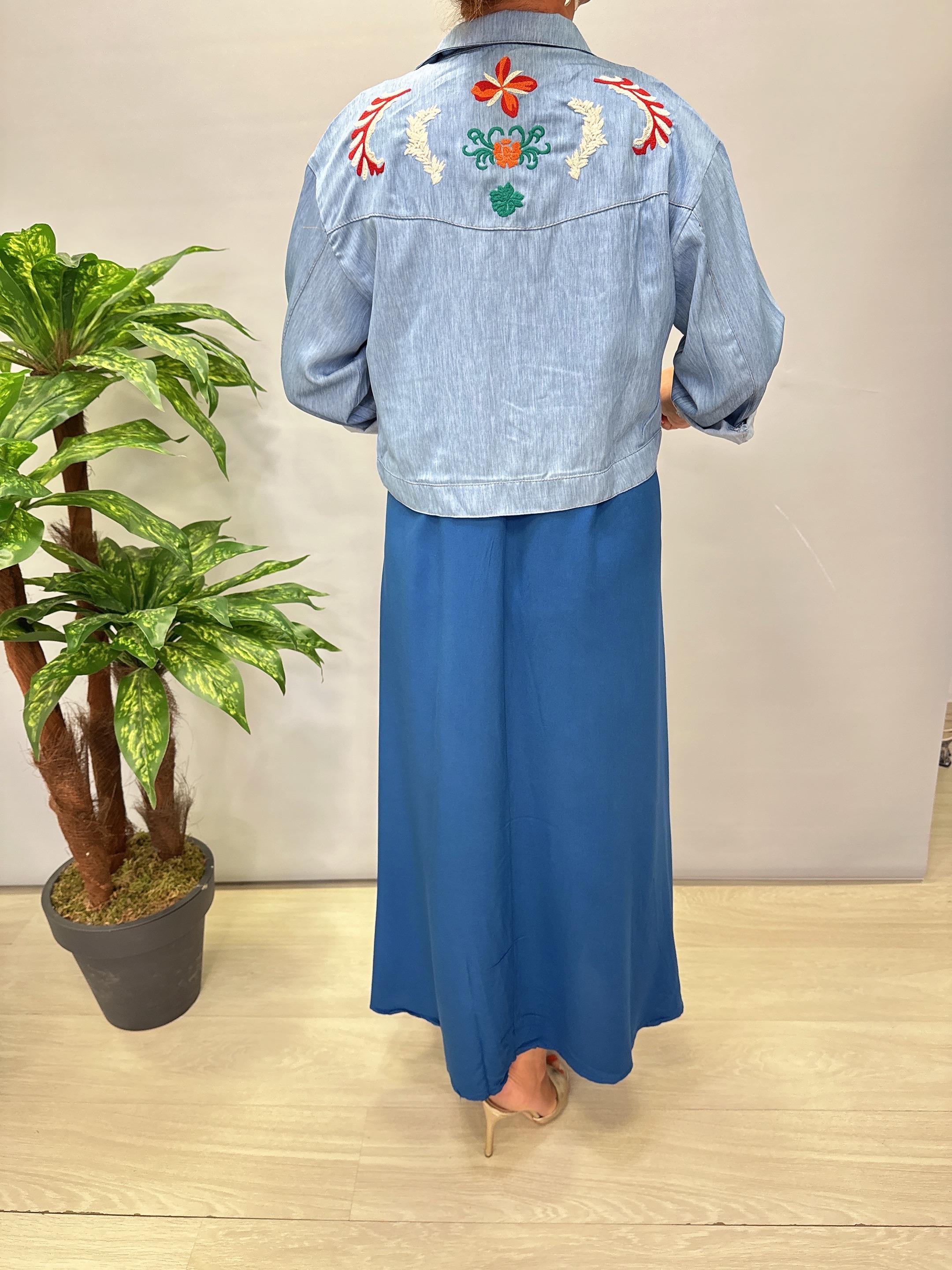 2085 Elbise / Ceket Takım Mavi