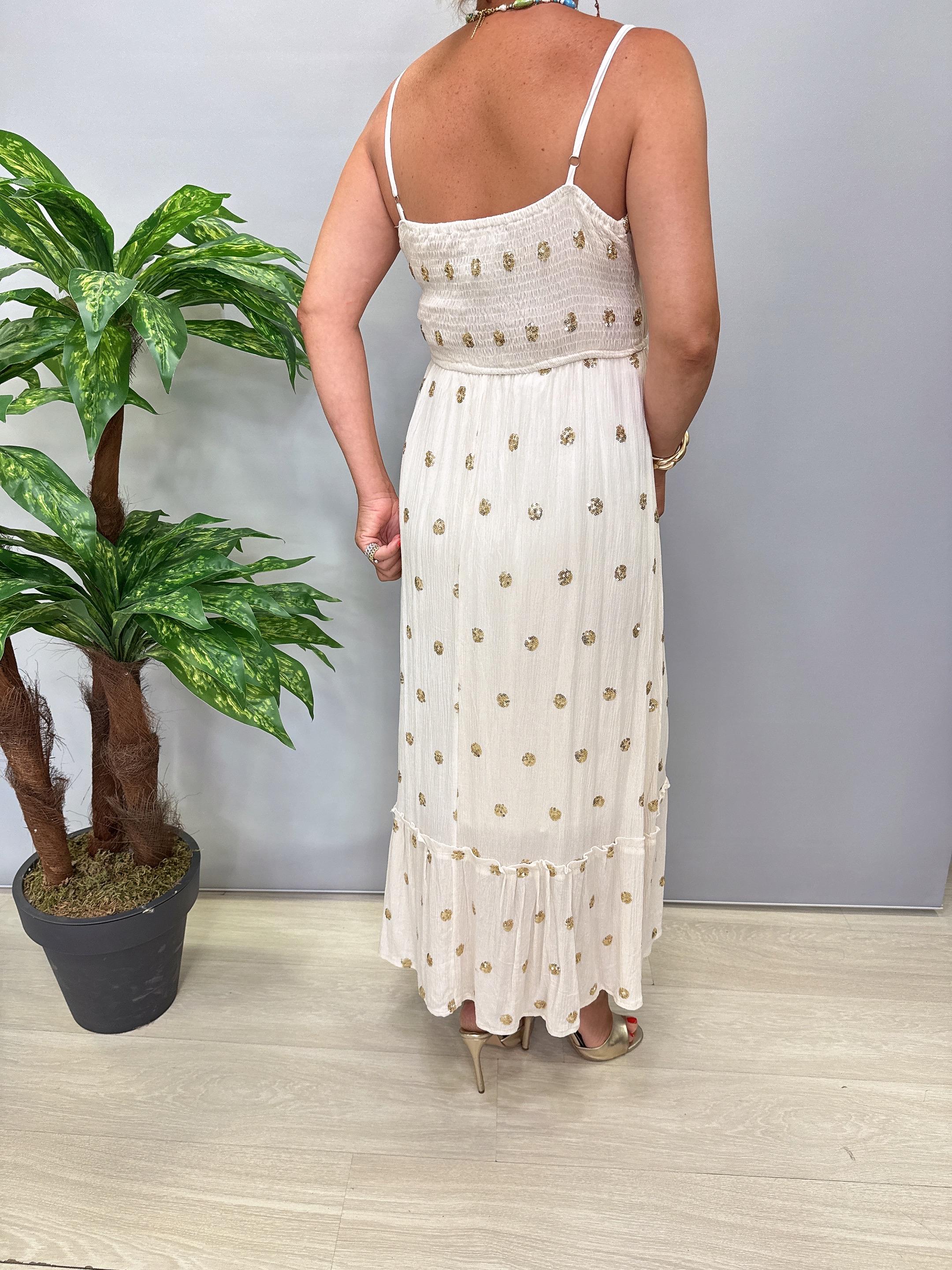 2230 Payet Detay Elbise Taş