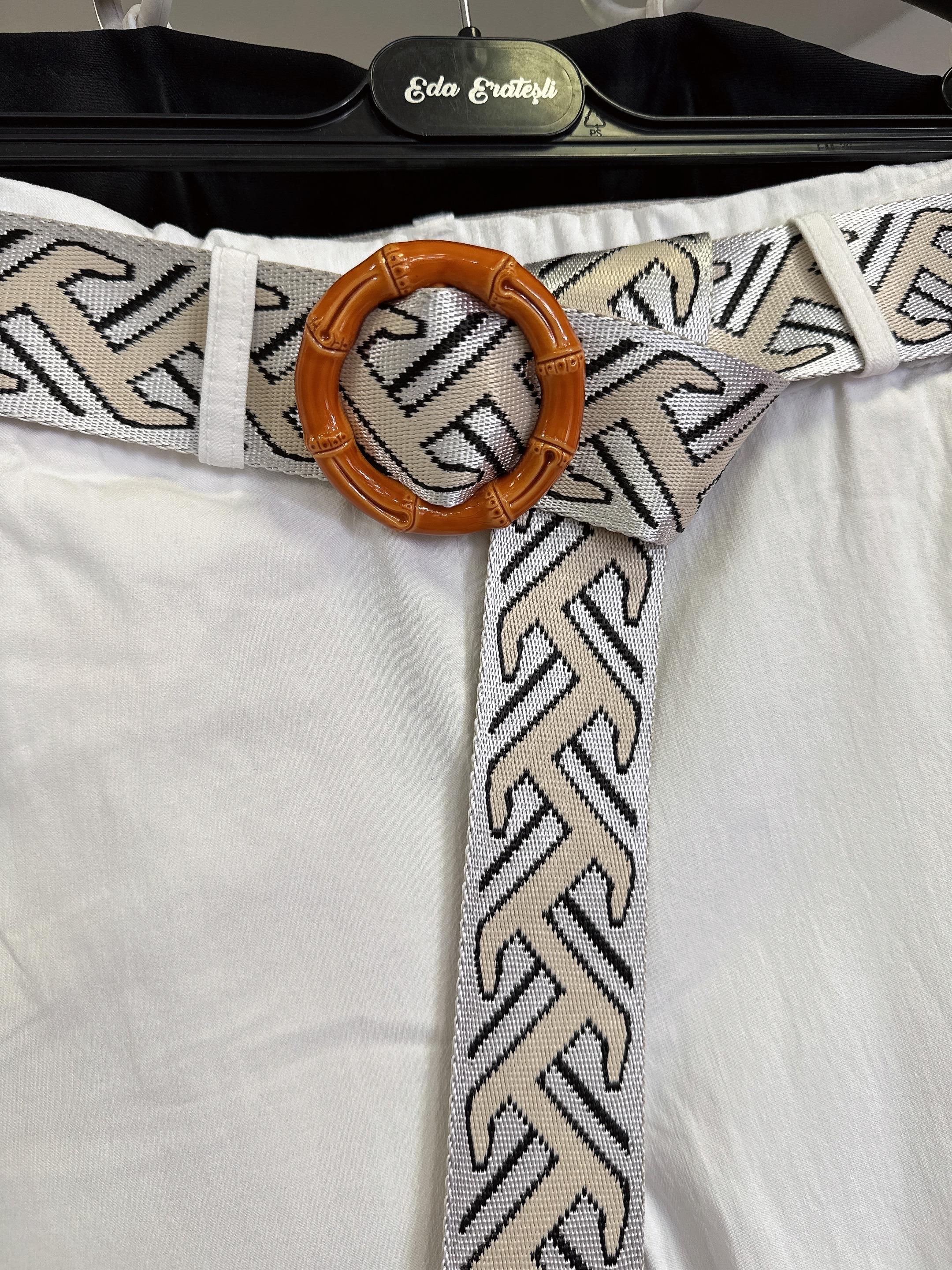 2266 Italyan Capri Pantolon Beyaz