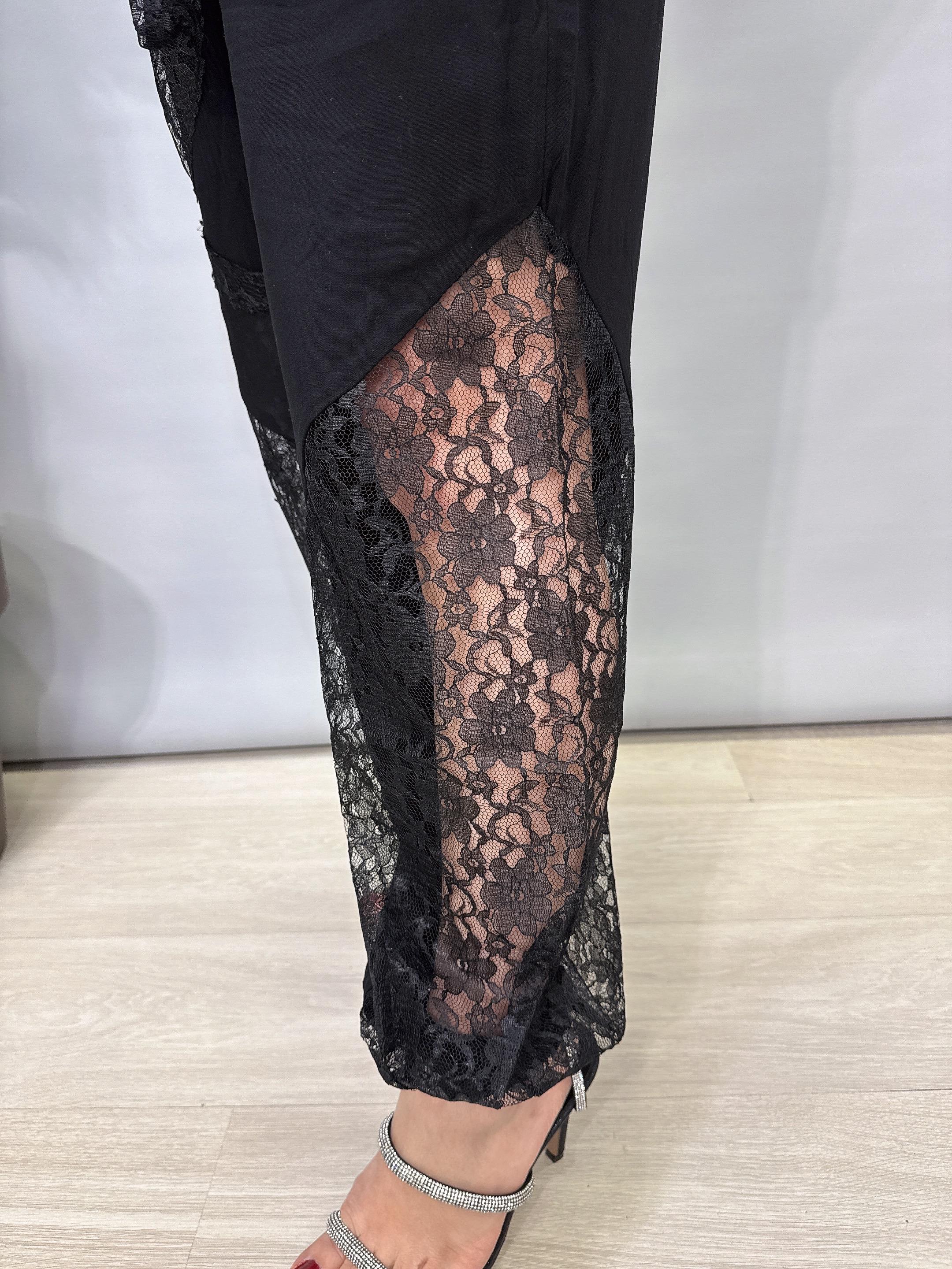 2628 Tasarım Pantolon Siyah