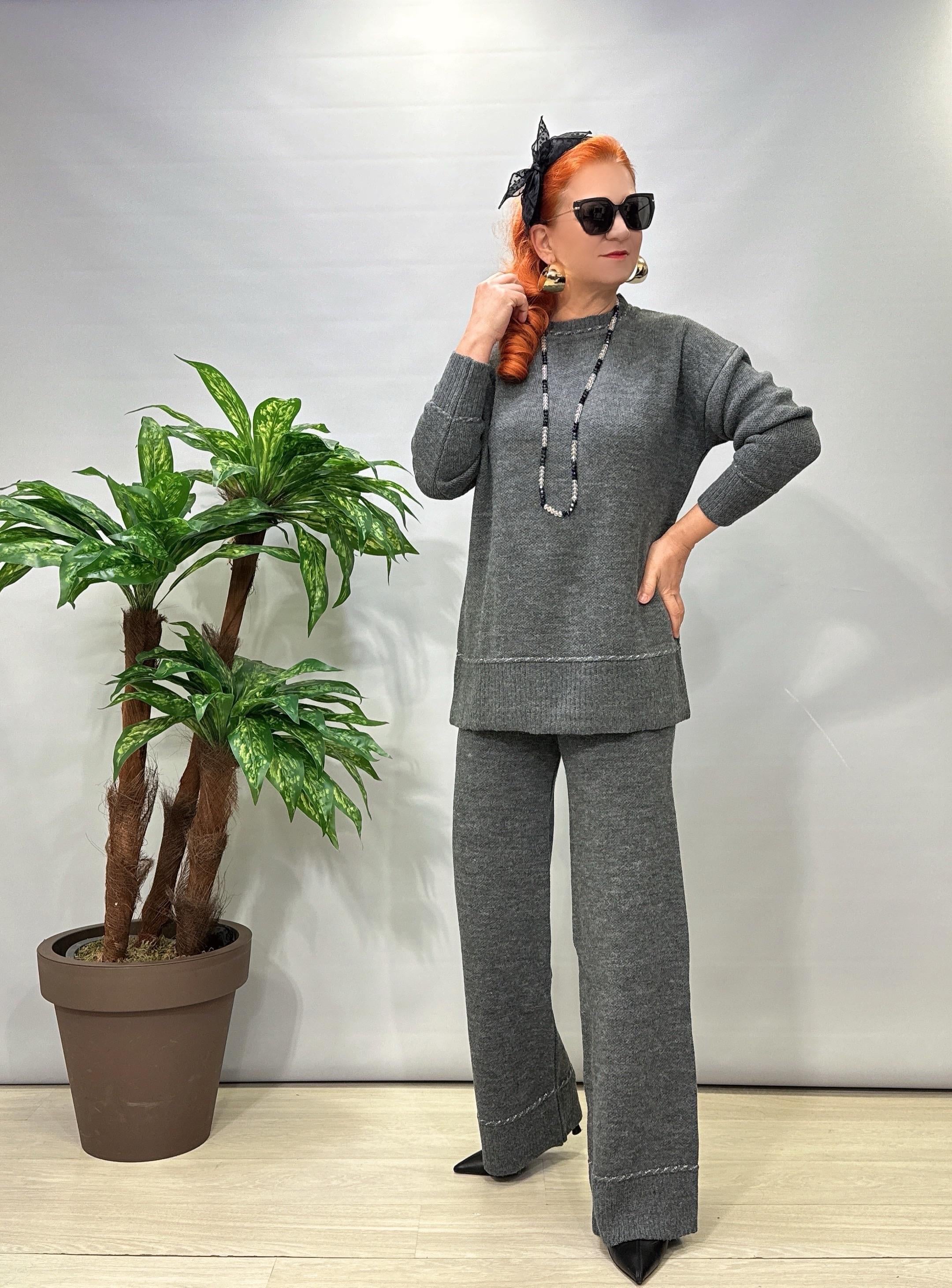 2666 Triko Takım Gri